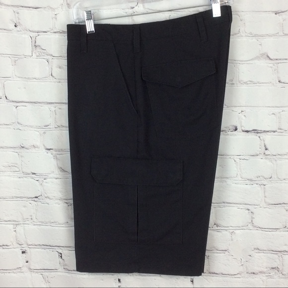 Red Kap Cargo Shorts Men’s Black Work Size 32 - Picture 2 of 5